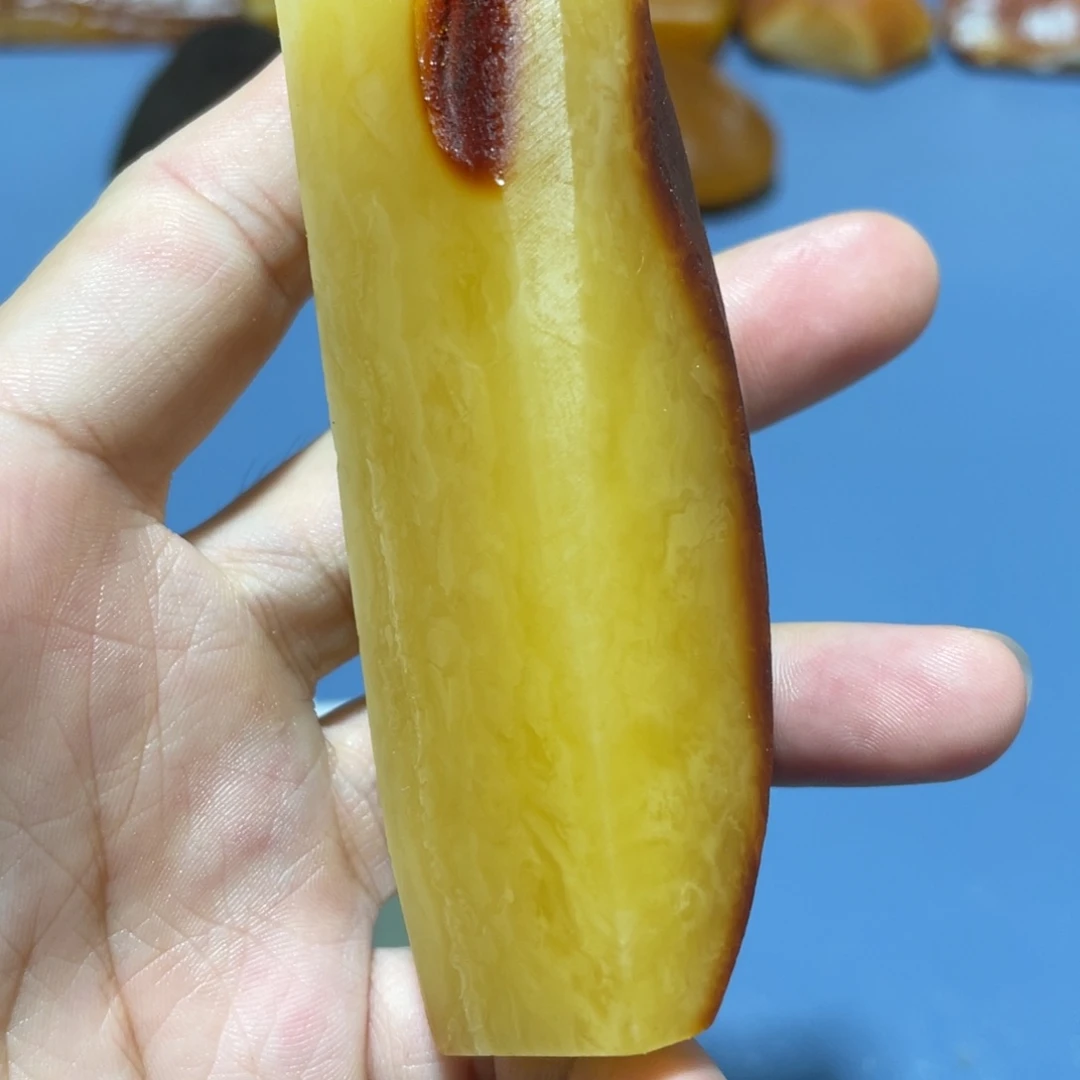 定制蜜蜡未镶嵌手把
