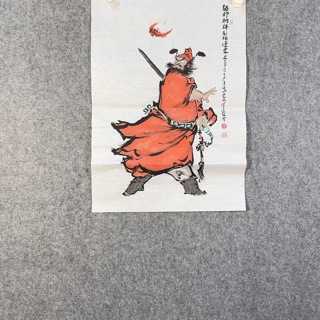 国画133 鸟和蝴蝶都在等待它