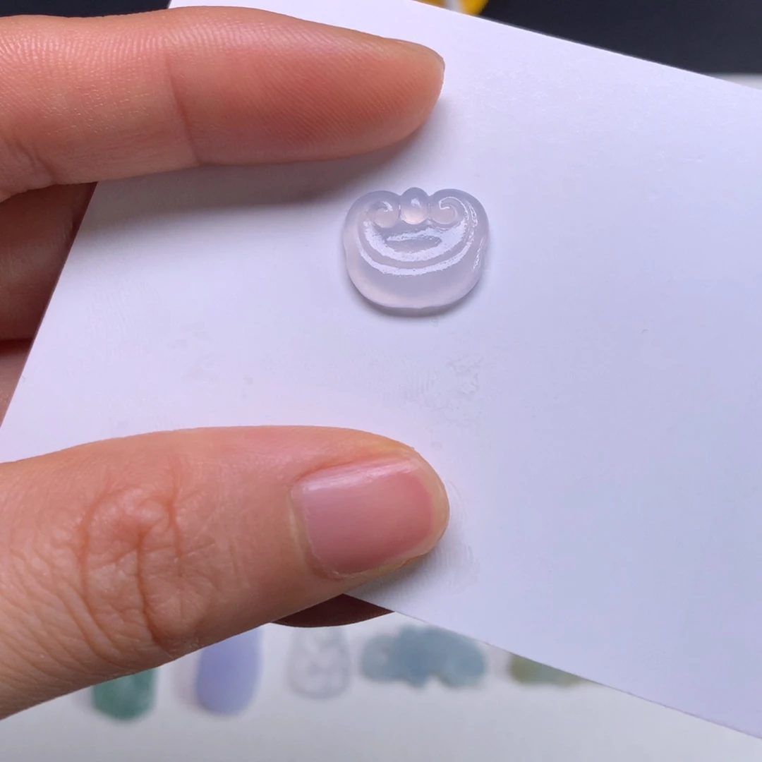 定制翡翠未镶嵌缅甸翡翠A货如意