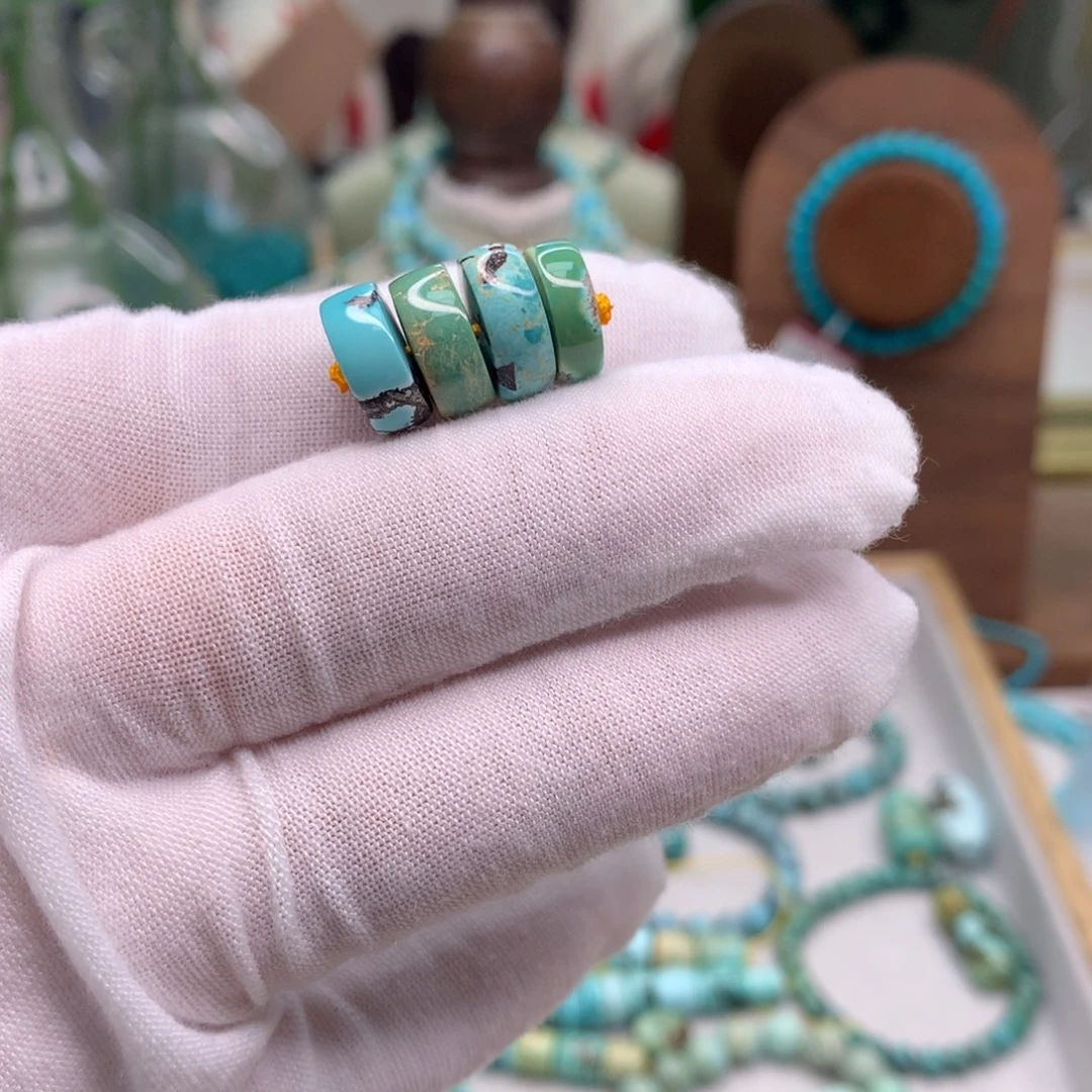 绿松石未镶嵌配饰