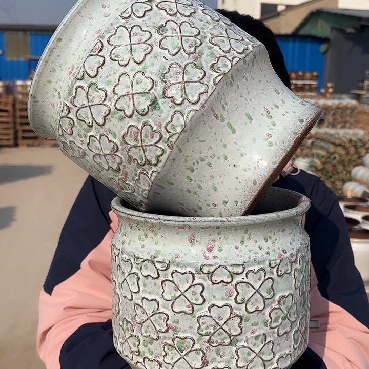 正品高23口19花盆