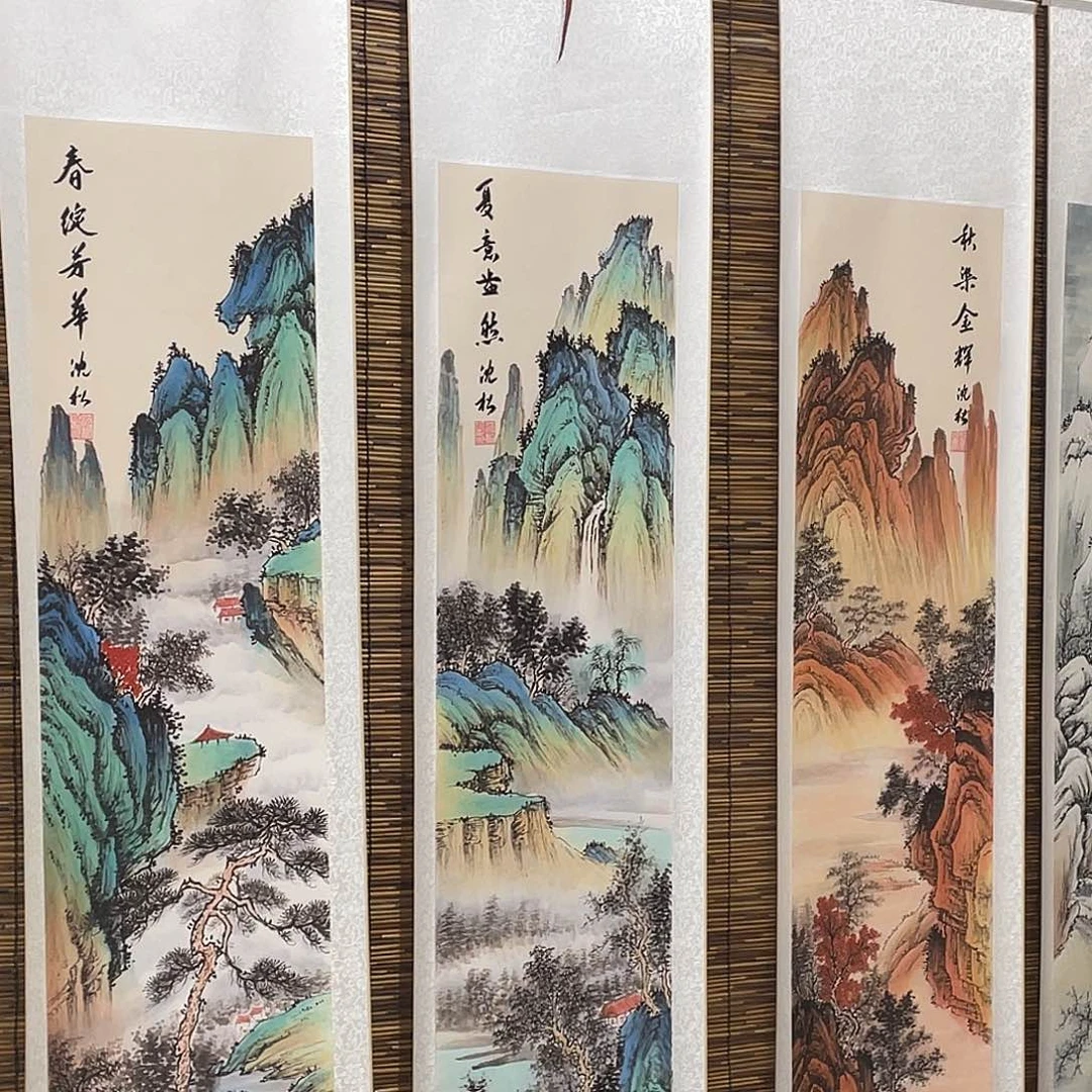 国画老师手笔手绘作品y