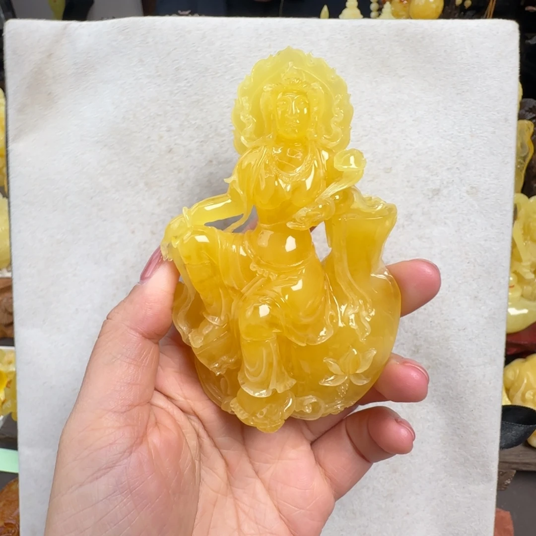蜜蜡未镶嵌珠宝奇石