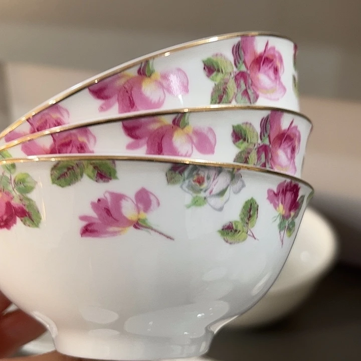 瓷片微瑕骨瓷美国碗sanzji