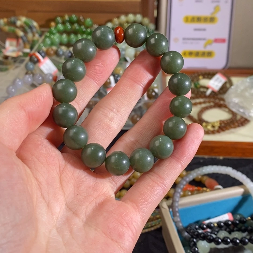 和田玉手链未镶嵌