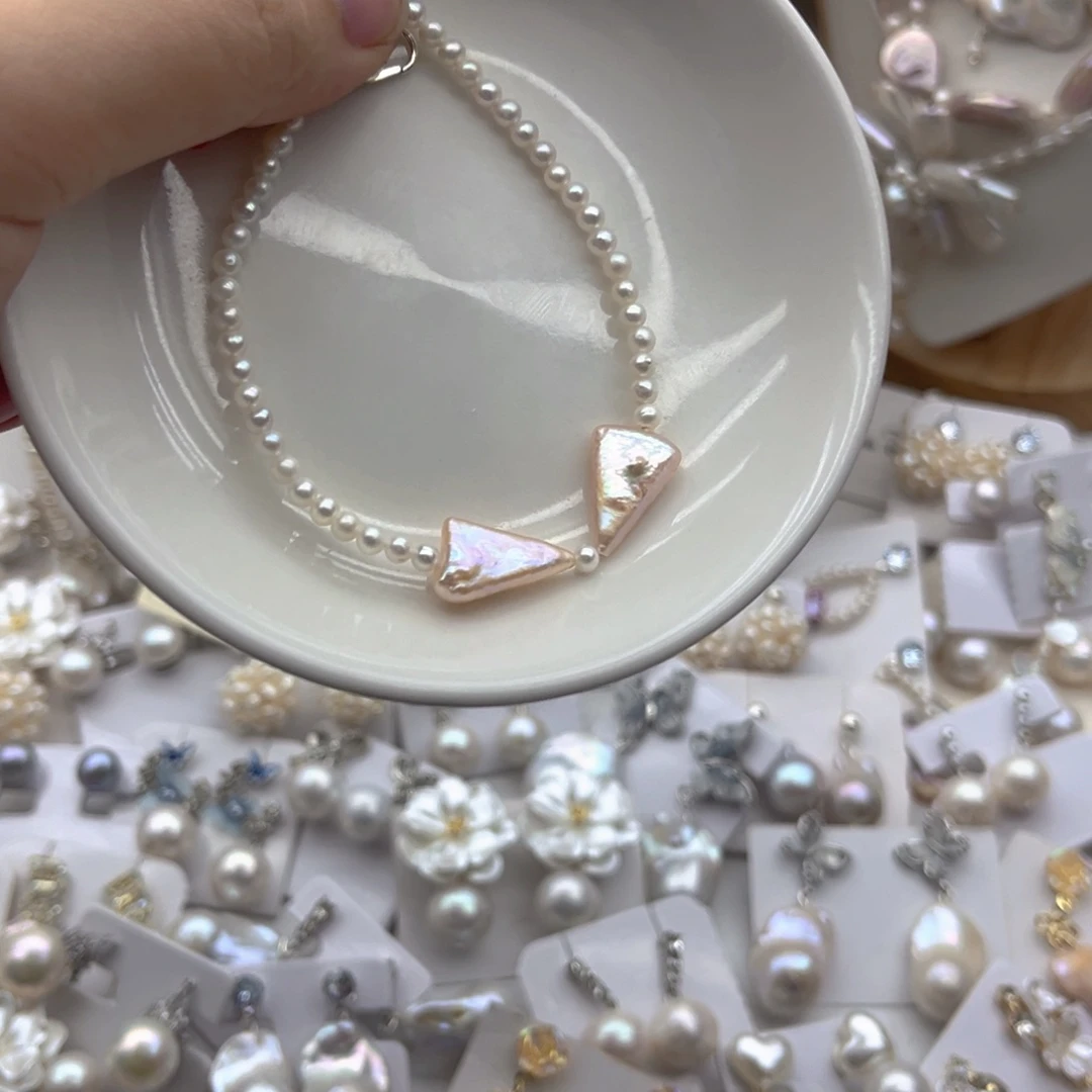 未镶嵌淡水珍珠颈饰