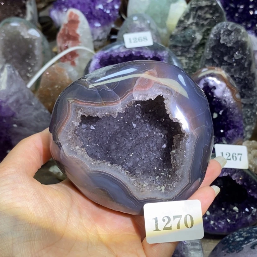 【闪购商品】未镶嵌大型摆件（非配饰）紫晶