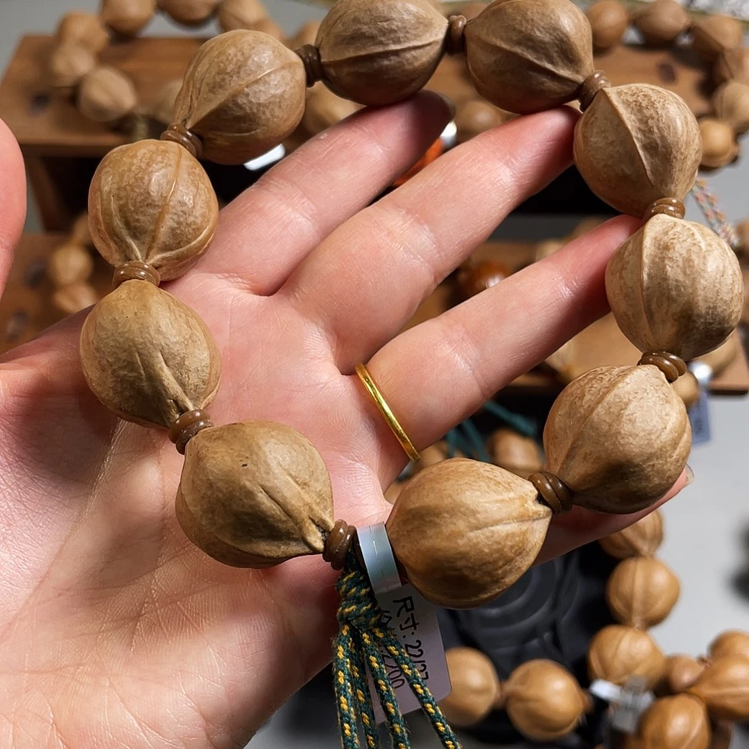 山***o橄榄核手串/手链22/27梅林铁核