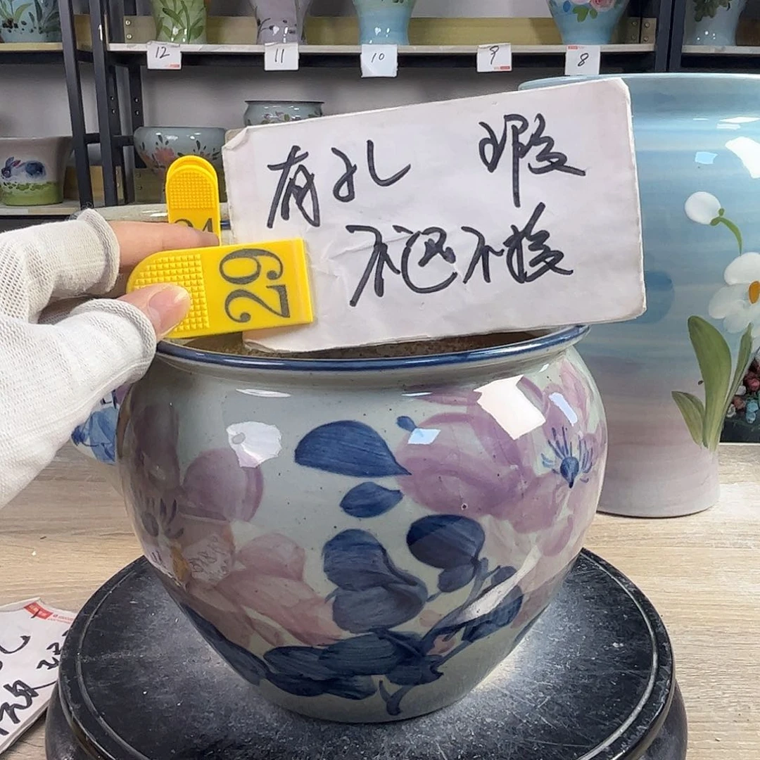 罐1tc景德镇陶瓷花盆