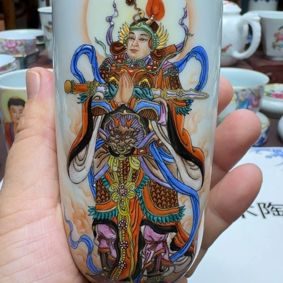 景德镇手工手绘展示