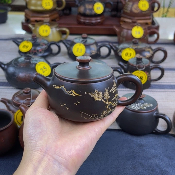 铭***8坭兴陶原矿坭料制作无盒