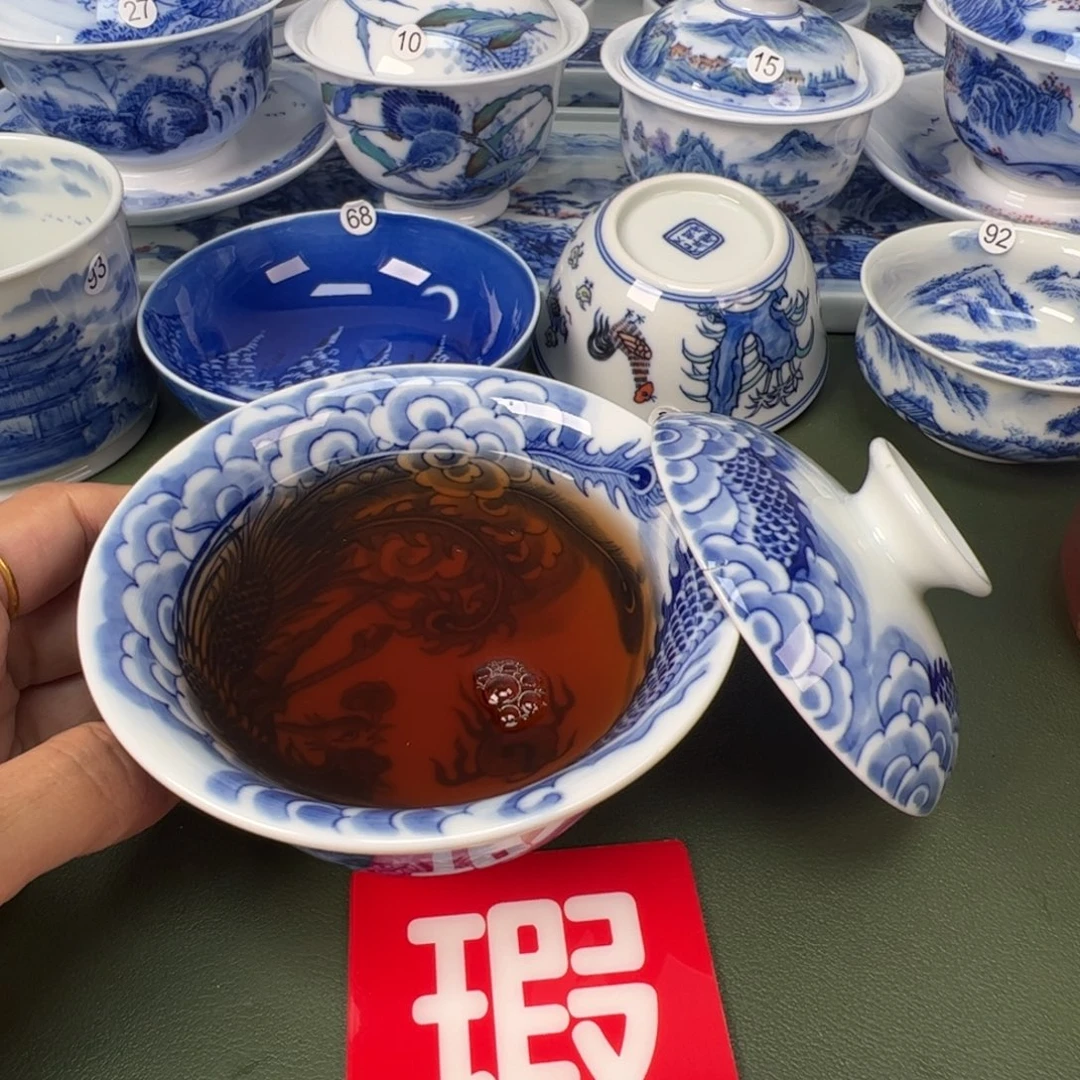 木木景德镇纯手工纯手绘茶具29