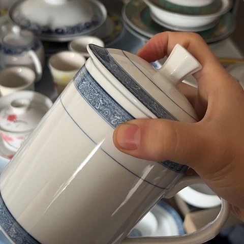 其他瓷办公杯一个陶瓷