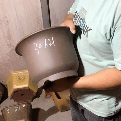 紫砂花盆手工制作