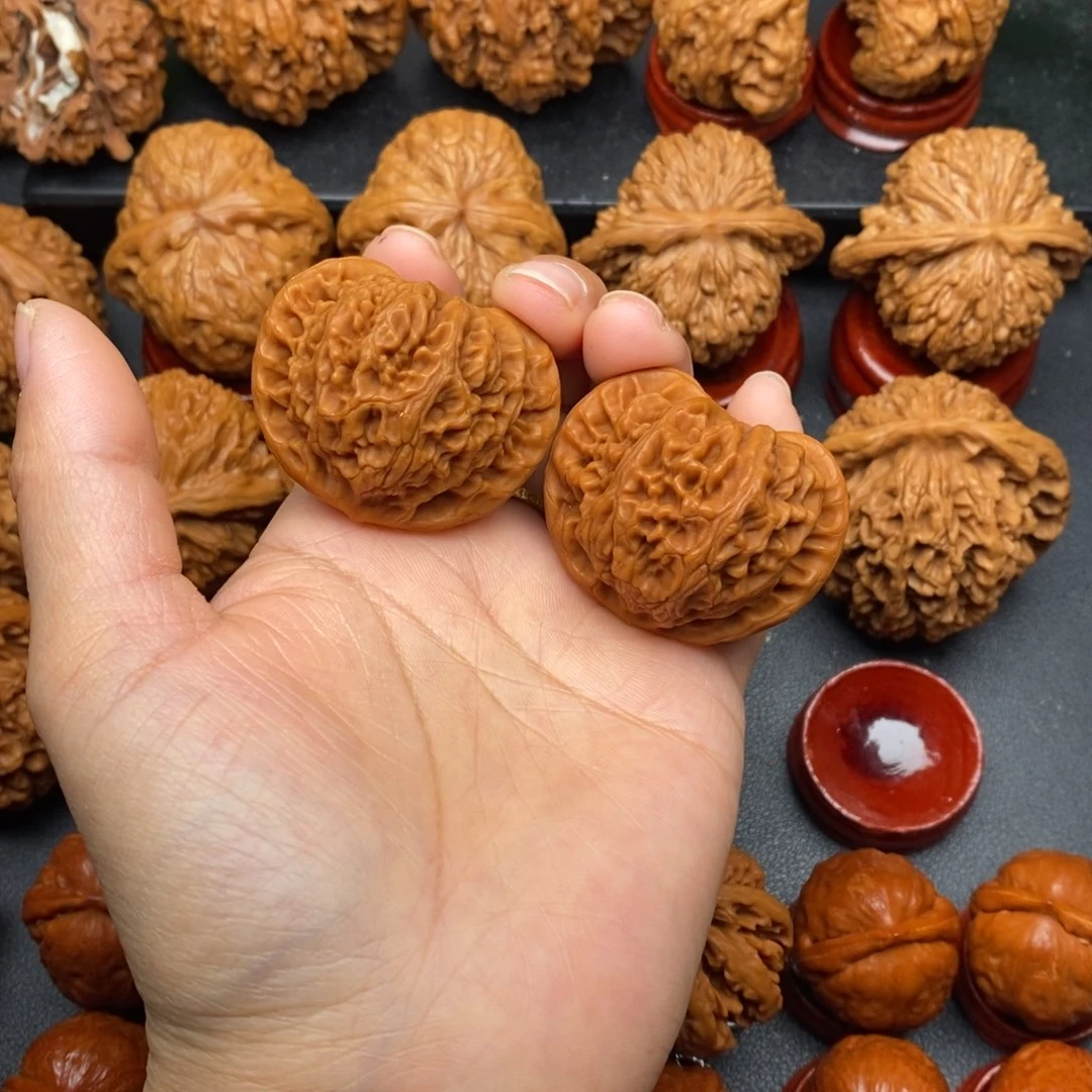 文玩核桃把件42宫灯