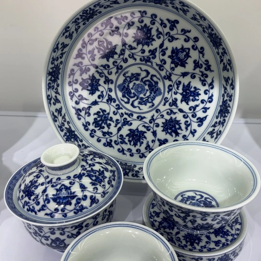 H***韩景德镇陶瓷五件套