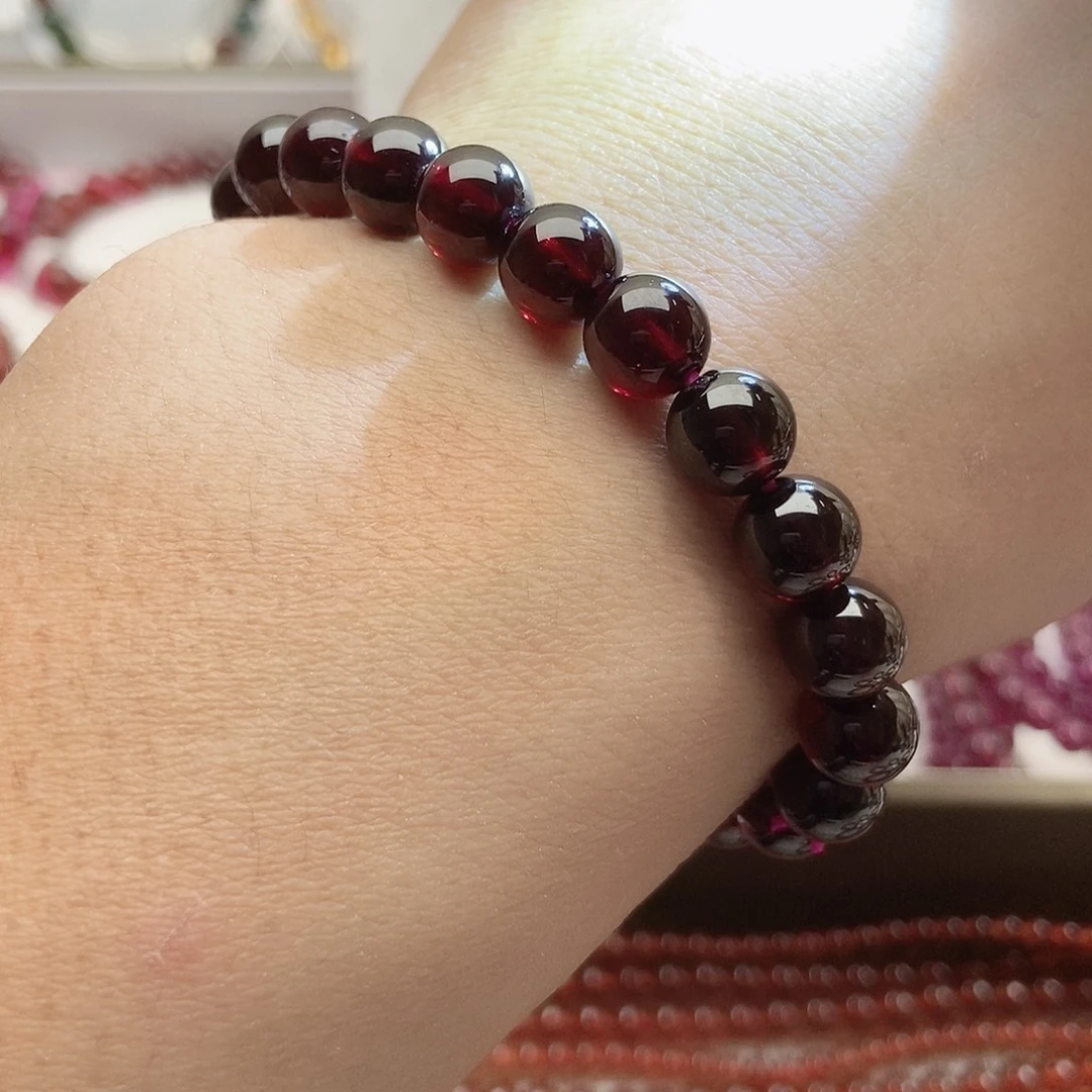 手链未镶嵌石榴石8.0
