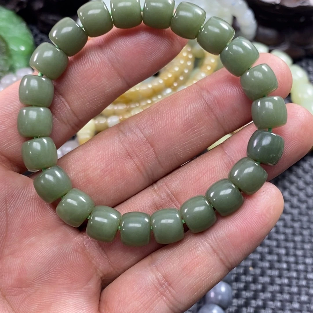 和田玉手链未镶嵌