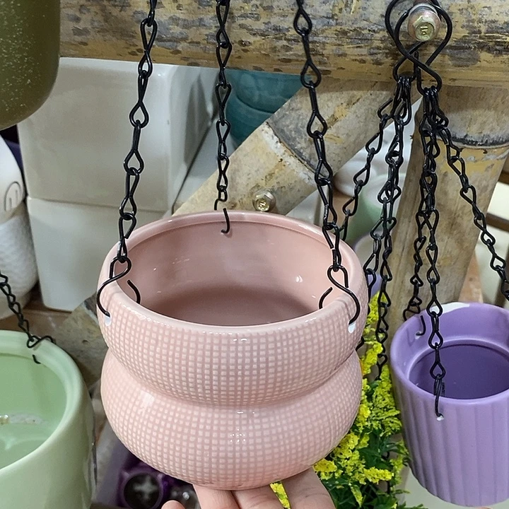 陶盆有孔 瑕疵针孔漏釉介意勿拍外口 11外高10