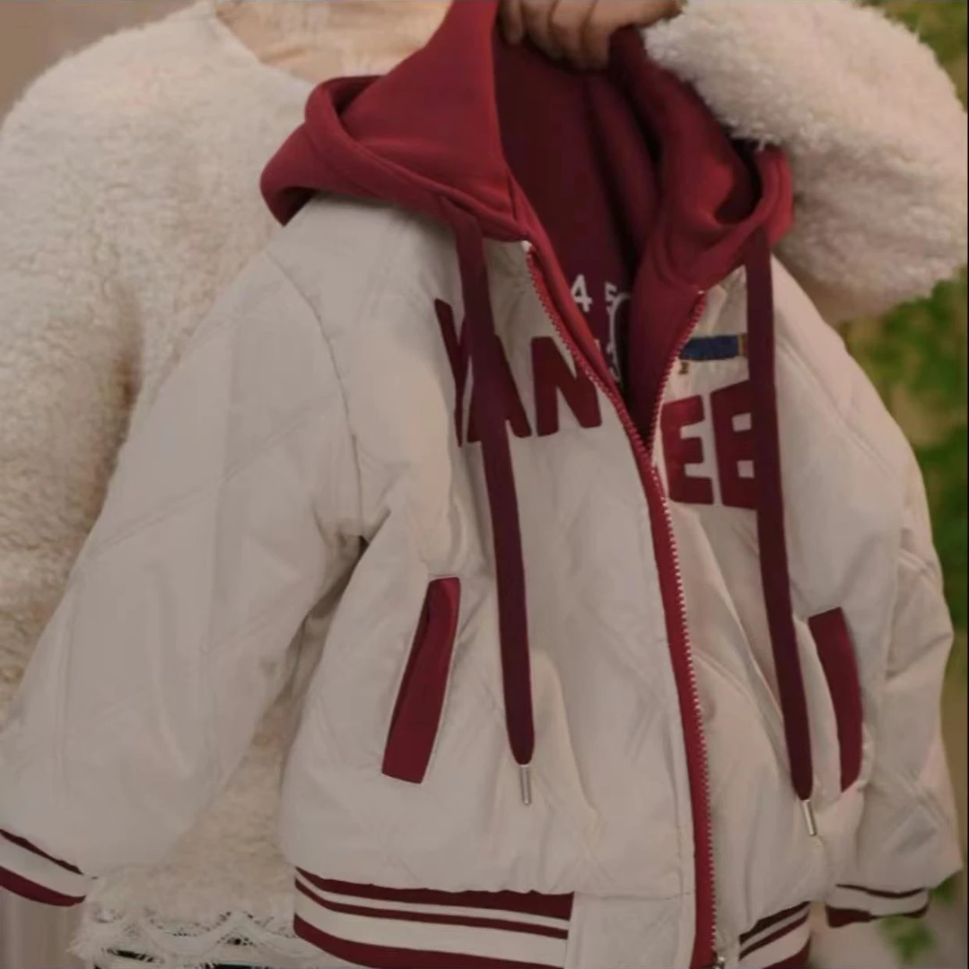 男童冬季棉服款随机发