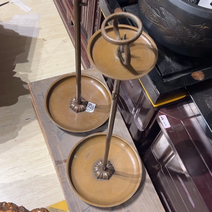 铜中古工艺品，摆件