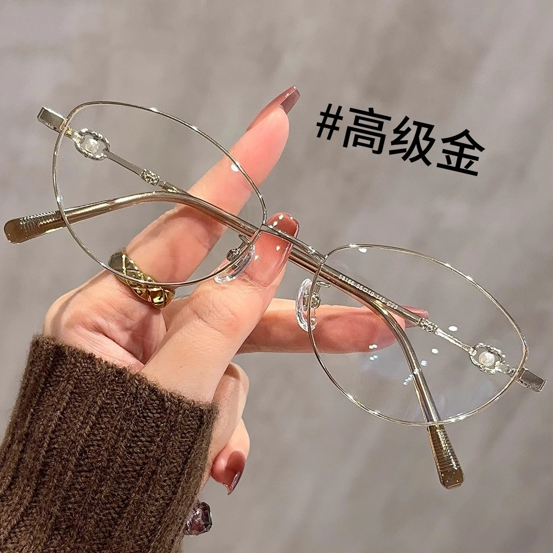 洋气老花镜女款正品高档超轻减龄显年轻高清防蓝光防辐射老花镜
