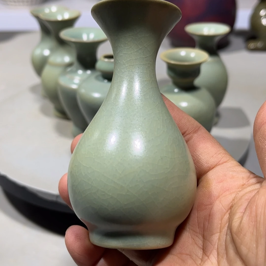 瓶汝窑瓷器品相完美