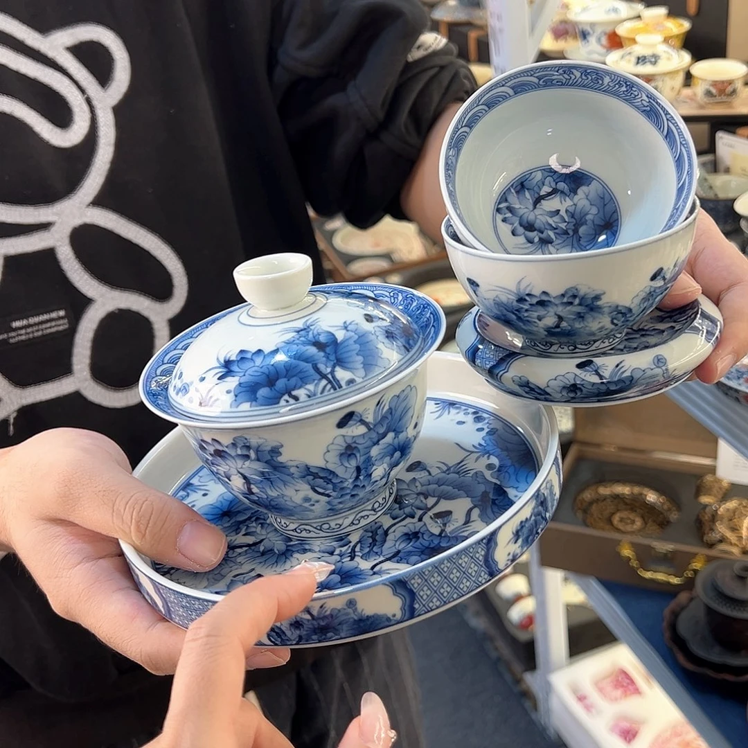 盖碗很漂亮我很喜欢