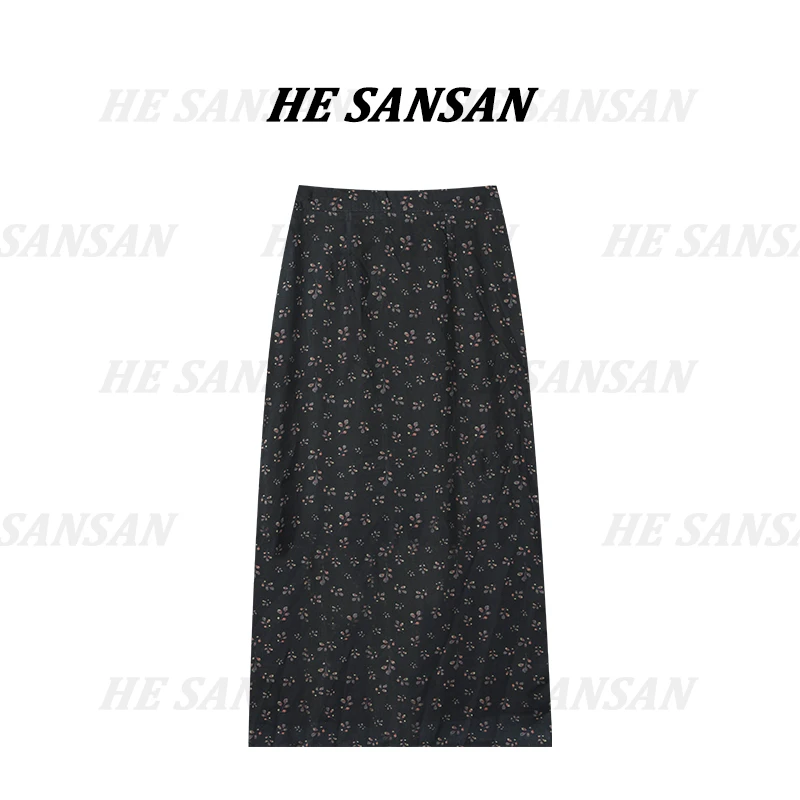 【SANSAN】气质休闲碎花百搭时尚半身裙DY-6785