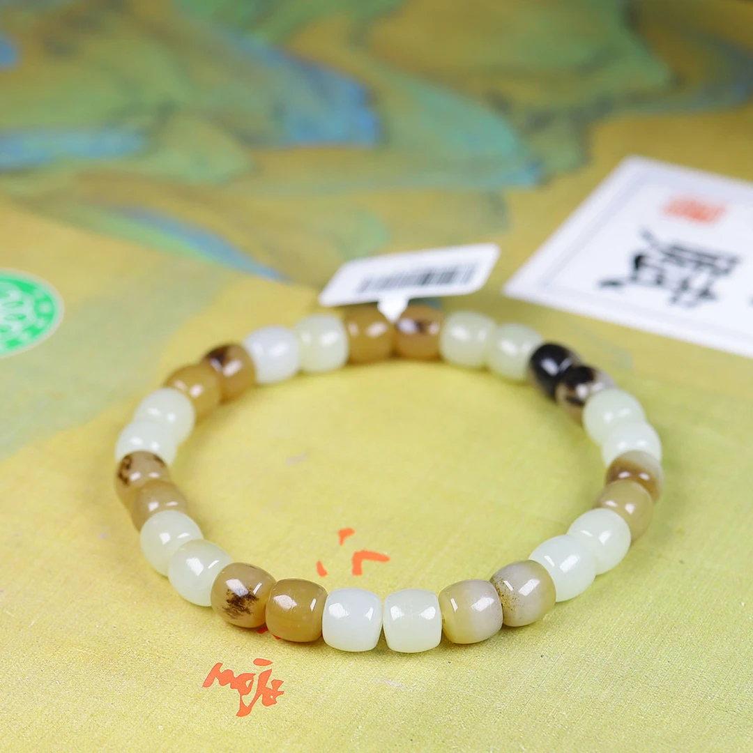 120316和田玉糖玉手串