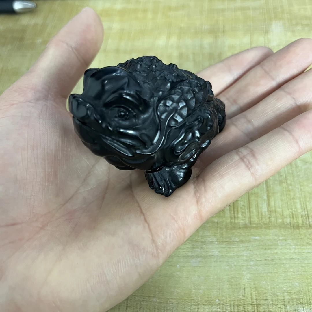 金蟾小摆件