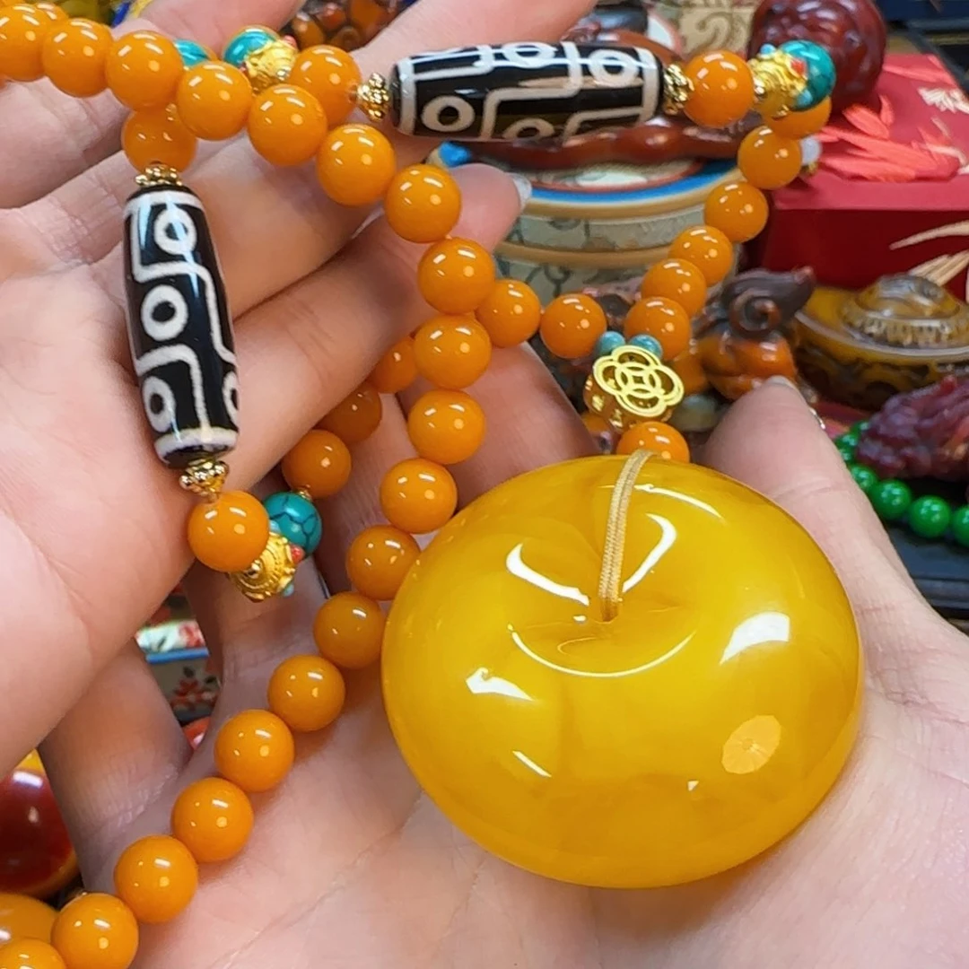 蜜蜡裸石未镶嵌卓玛推荐