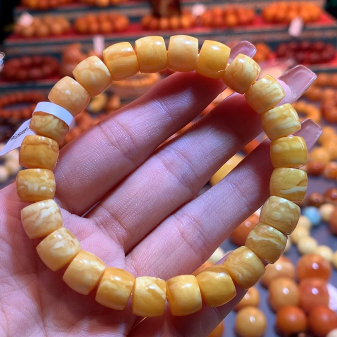 【闪购商品】未镶嵌琥珀手链蜜蜡