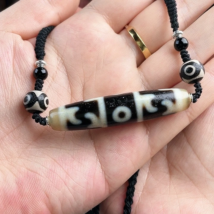 玛瑙/玉髓颈饰合金缘*1