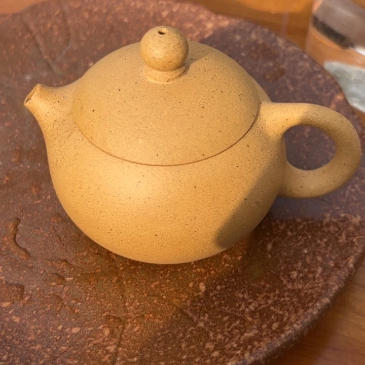 紫砂茶壶黄金段小西施100cc