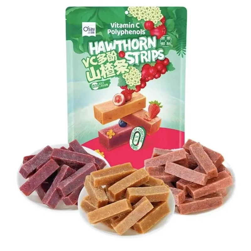 【会员商店】奥赛VC多酚山楂条1kg零食【京东顺丰】