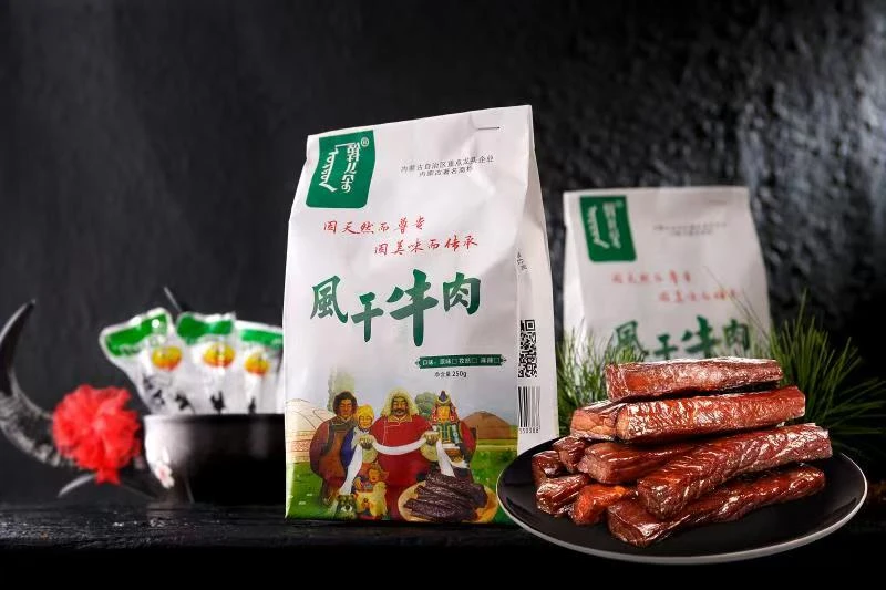 内蒙古特产清真手撕风干牛肉干原味香辣休闲即食零食