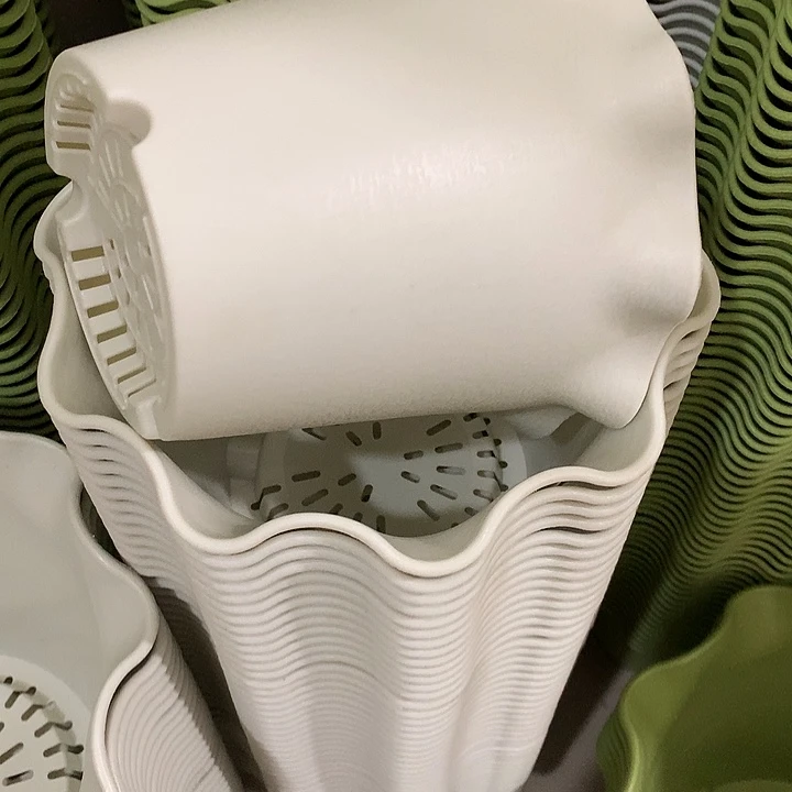 荷叶口16高12米白5个