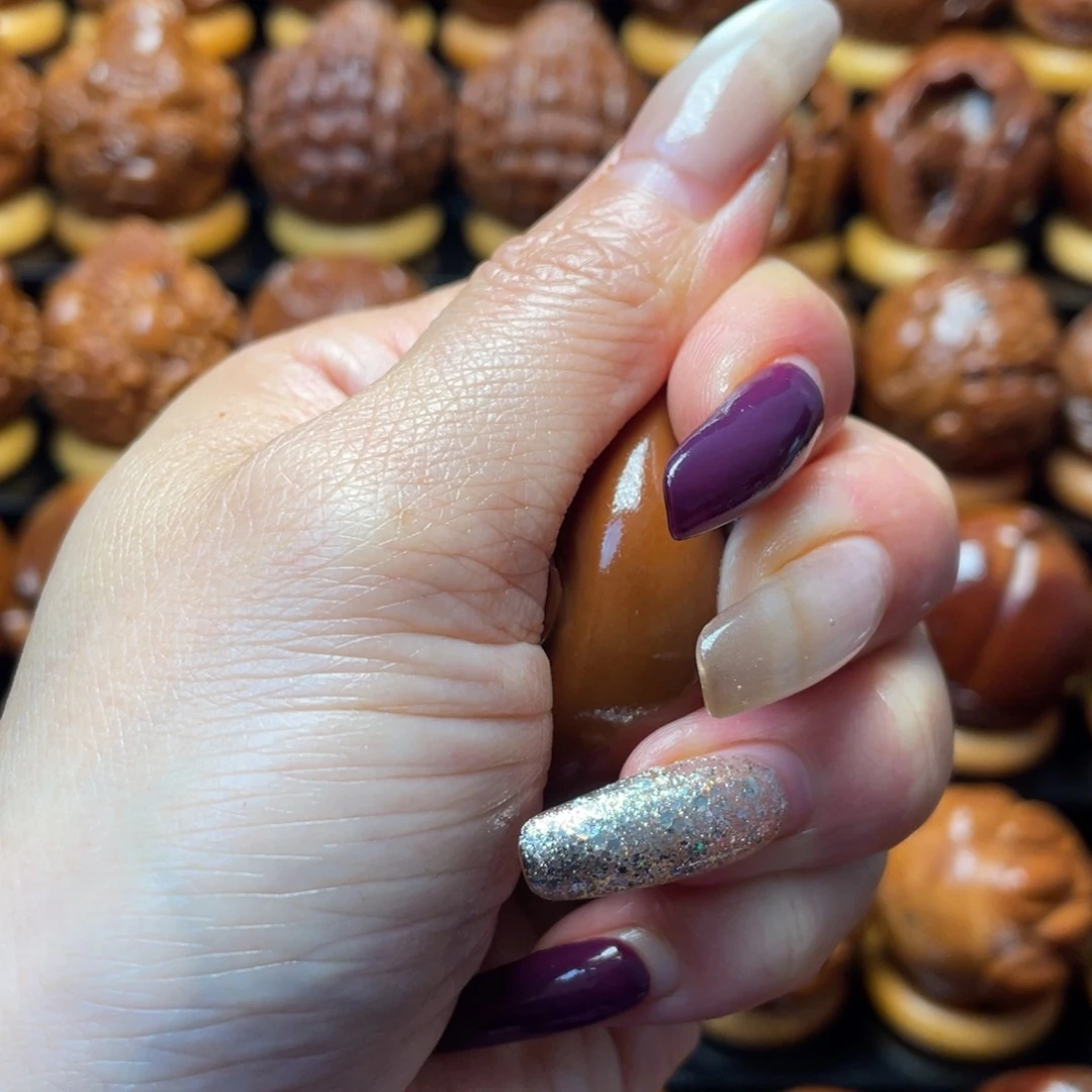 把件橄榄核橄榄球三面