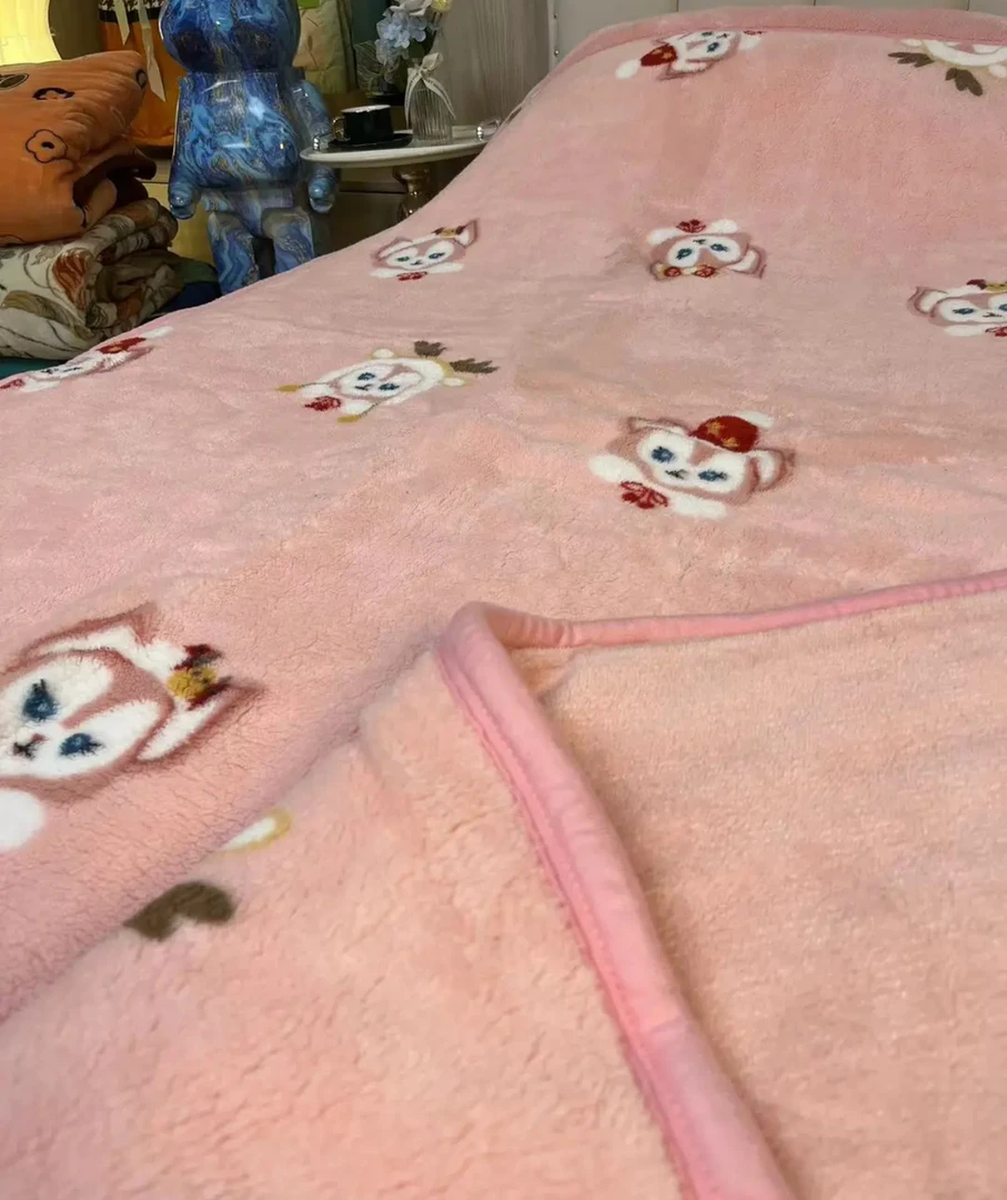 SGWC2024100518-粉色贝尔石墨烯230*200cm冬被