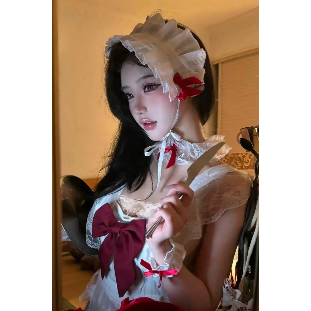 【梦魂不舍】小个子夏季怦然心动网红甜美胡桃蝴蝶结俏皮性感睡衣