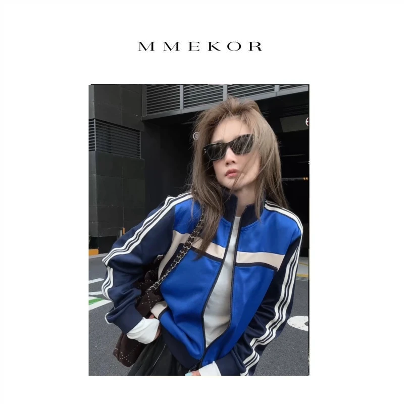 MMEKOR“徽章外套” 2025新款秋款活力常青藤学院风上衣 30531