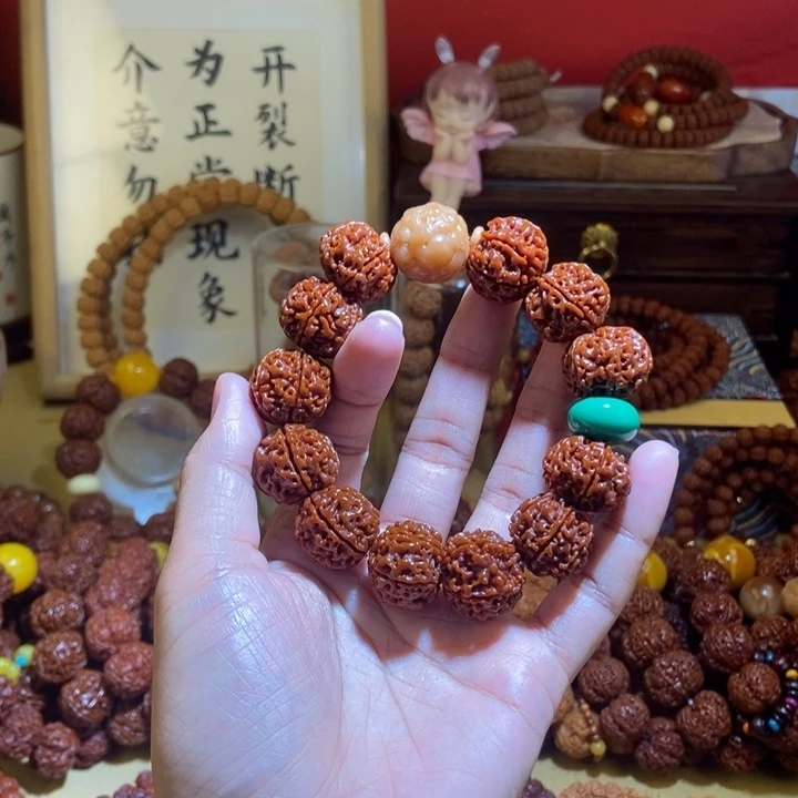 吊坠金刚菩提196玉化貔貅绿扣