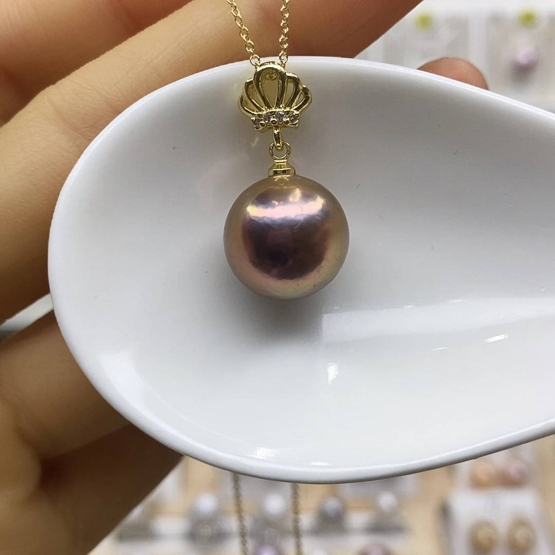 淡水珍珠颈饰合金