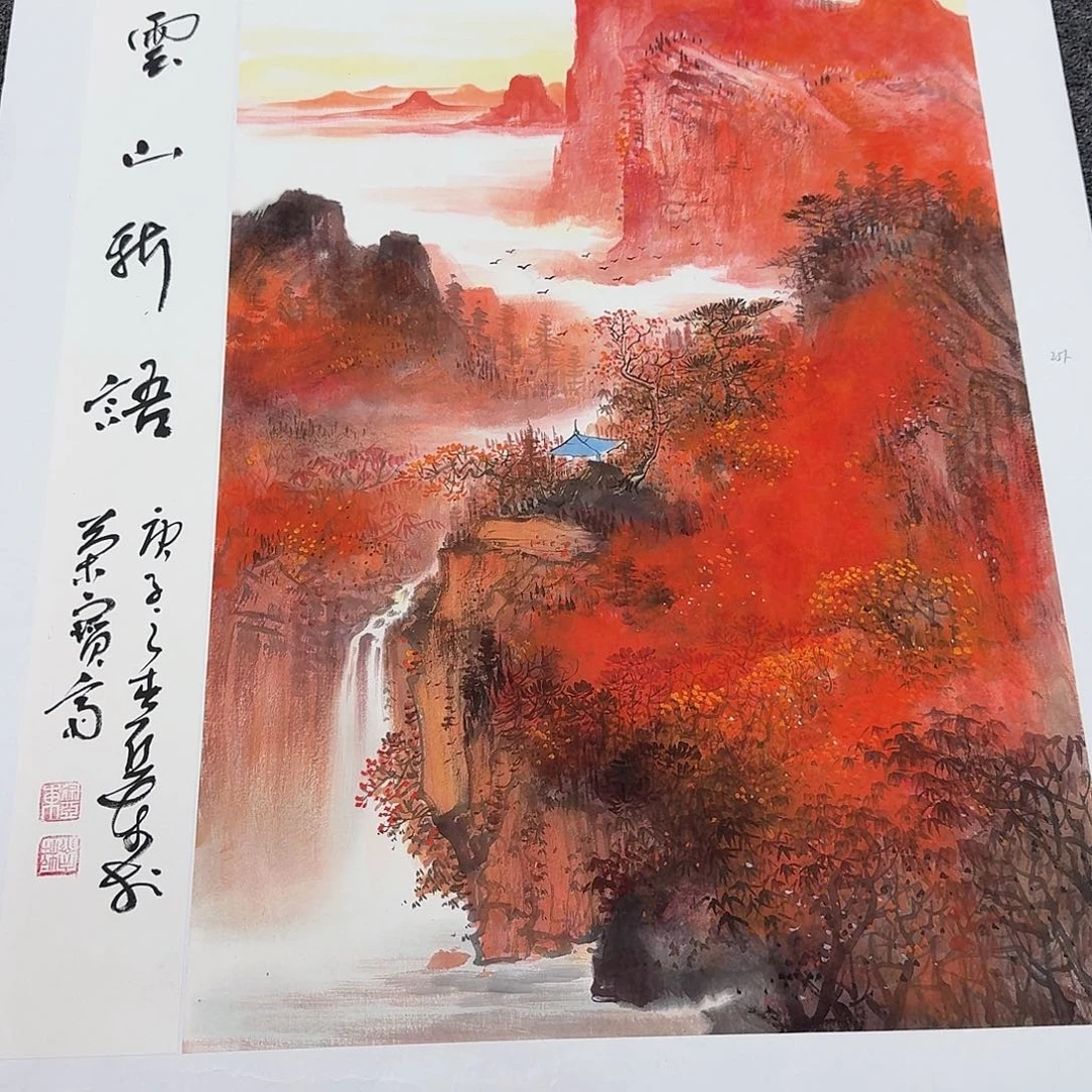 国画多次参加国内外大型