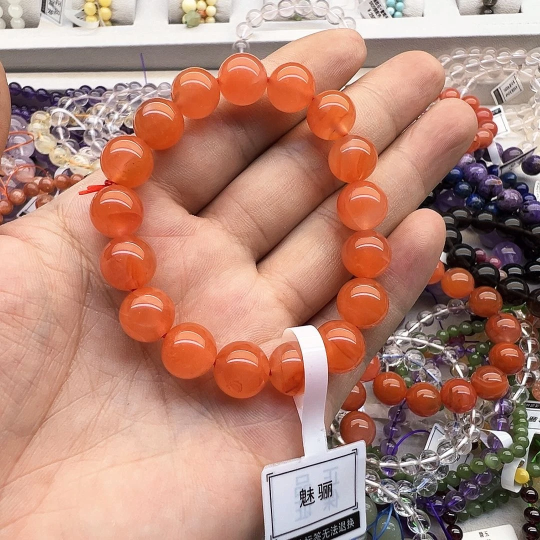 小***风未镶嵌手链南红玛瑙