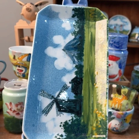 炉景德镇釉下手绘陶瓷