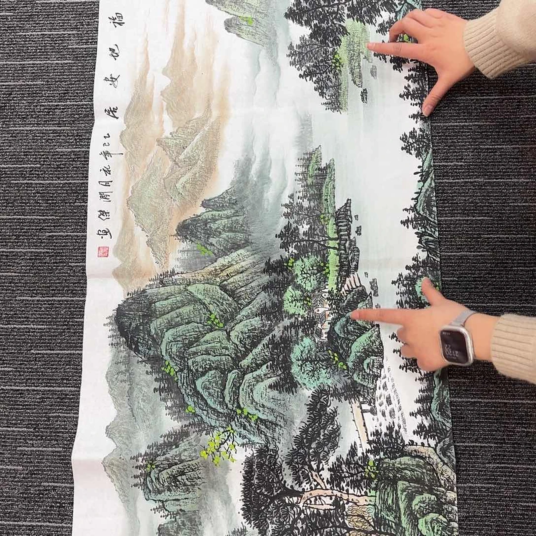 国画国画作品纯手绘