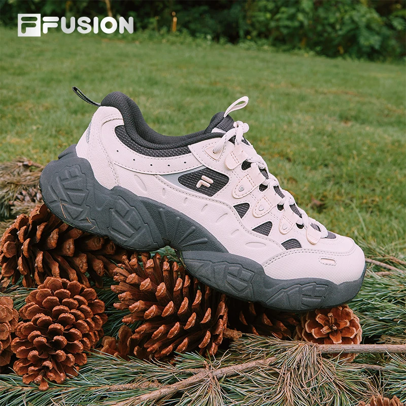 FILA/斐乐冬季新款【松果鞋】厚底情侣鞋机能潮鞋老爹鞋T12W541528F