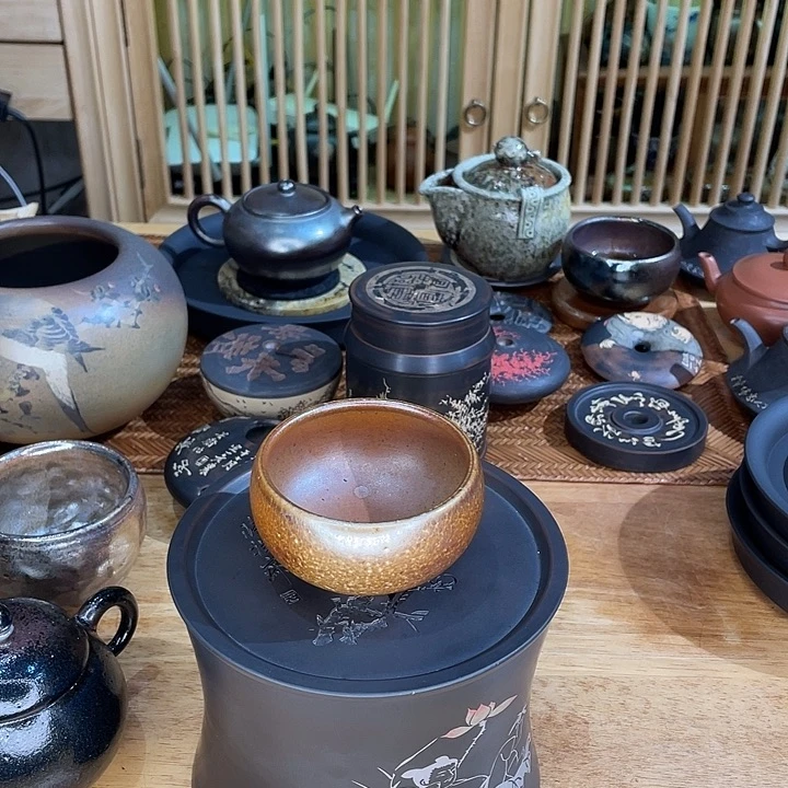 浪鬼柴烧主人杯子